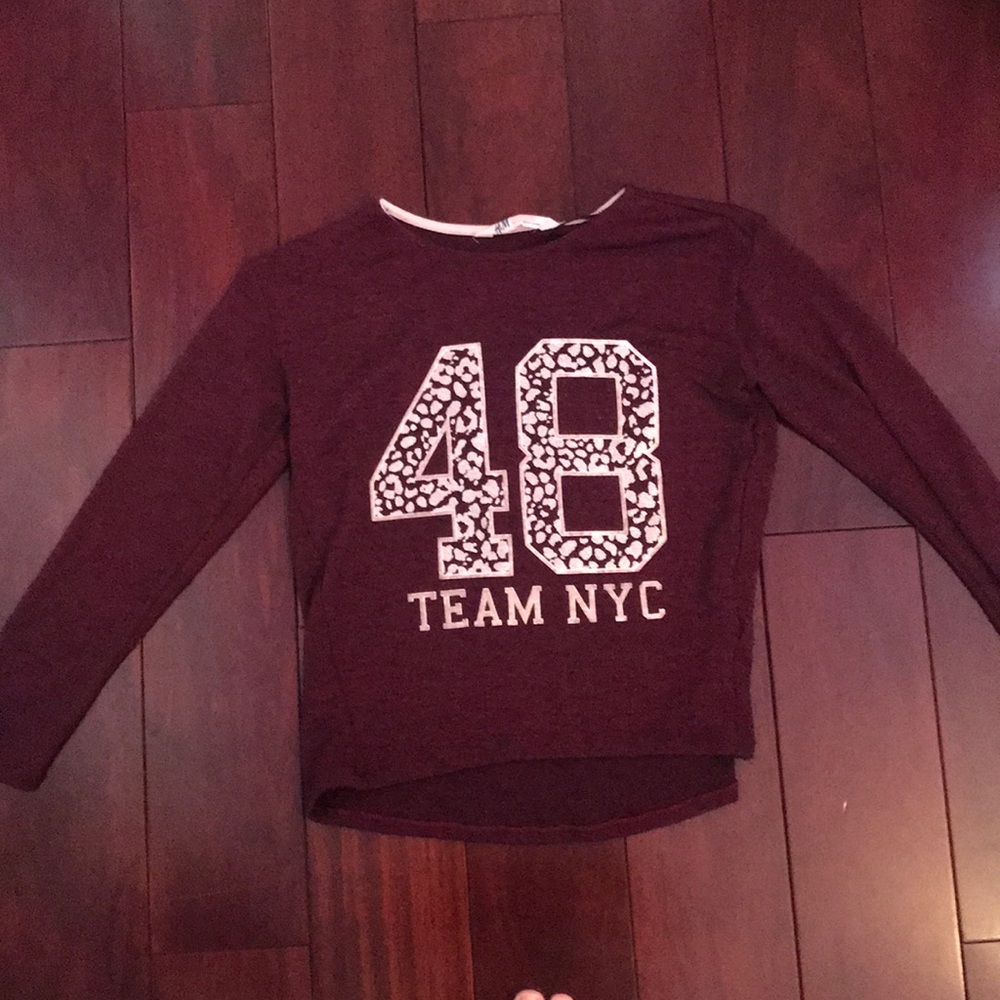 H&M long sleeve top